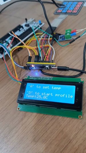 ПИД-регулятор контроля температуры печи оплавления с программируемым термопрофилем.