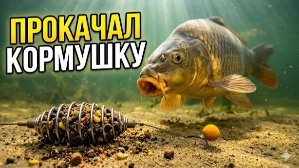 Секретный апгрейд кормушки Профмонтаж для крупной рыбы