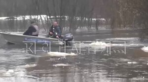 Из-за разлива рек Линда и Санда под воду ушли ряд садовых товариществ и деревень