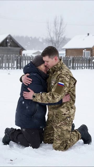 Разлука и тоска: мгновения, которые не вернуть #война #семья #страдание