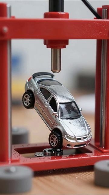 Проверка прочности игрушечного автомобиля #игрушки #эксперименты #разрушение