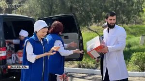 Сотрудники Махачкалинской клинической больницы отправили гуманитарную помощь в Мамедкалу