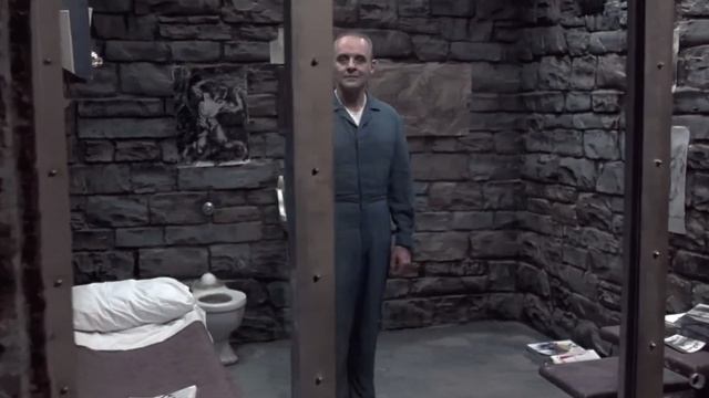 Отрывок из фильма молчание ягнят мужчина Энтони Хопкинс за решеткой говорит добрый день