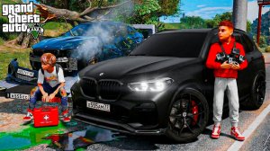 ВИТЯ ОПЕР ПОПАЛ В АВАРИЮ НА BMW M5 F90! ЖЕСТКОЕ ДТП В ДЕРЕВО! ПОТЕРЯЛ ПАМЯТЬ! ШКОЛЬНЫЕ БУДНИ ГТА 5