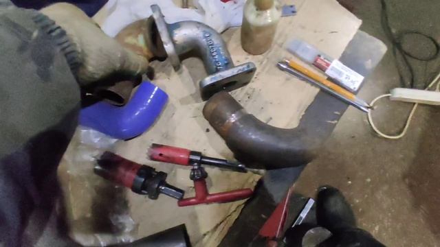 Установка насоса НШ50 на МТЗ 80 вместо НШ32 (подготовка часть 2)