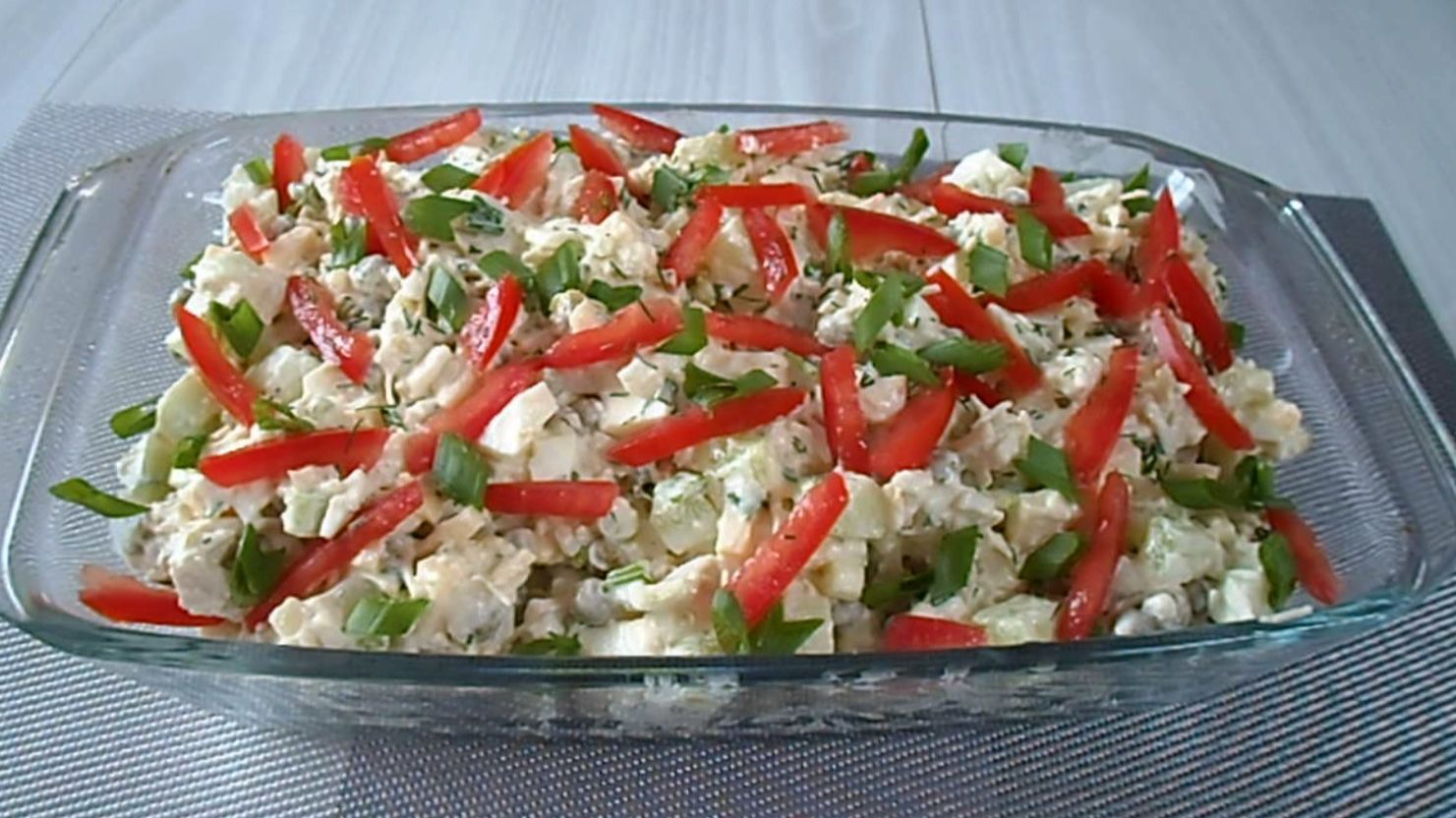 Салат «Нежность» с курицей