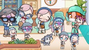 Анфиса сломала ногу 🤕 в аватар ворлд