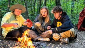 Живу в лесу как ЕГОРИК!**повторяю всё, что парни делали джунглях** ЯЯНА