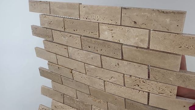 Мозаика BRICK TRAVERTINE HONED