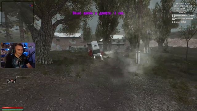 Как собаки сцепились