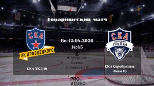ХК "СКА ХКД" 10 - ХК "СКА Серебряные Львы" 10 | 12.04.2026