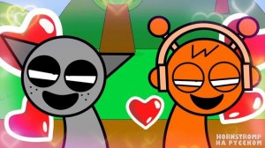 Incredibox Sprunki ПРЕВРАТИЛИСЬ В ЛЮДЕЙ! Хорнстромп анимации на русском