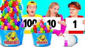 100 Слоев Еды Челлендж | Удивительные Кулинарные Лайфхаки от BaRaDa Challenge