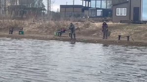 поимка форели на фидер