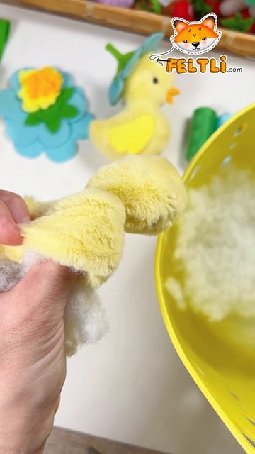 Пасхальный цыпленок своими руками  #пасха #цыпленок #игрушкисвоимируками #подарокнапасху #пасхальный