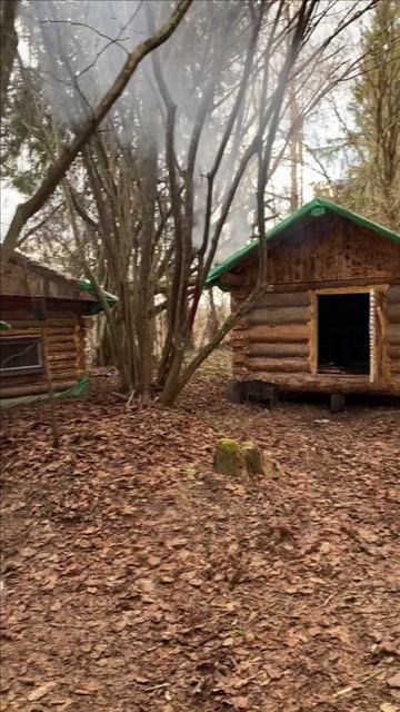 Землянка после зимы