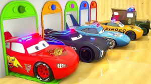 Мультики про машинки - Молния Маккуин и Друзья - Играем с Тачками дисней для детей и малышей