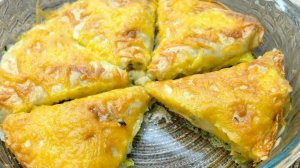 Когда нет времени на завтрак. Тортилья с начинкой - Быстрый и вкусный завтрак за 5 минут!