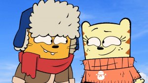 Олли и Мун,  61 серия. Ледяная скульптура в Китае