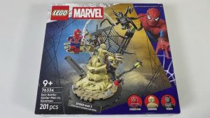 Обзор ЛЕГО Набора 76334 Эпическая битва: Человек-паук против Песочного Человека #лего #марвел