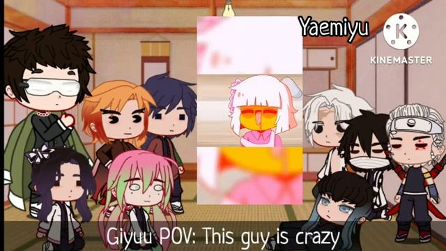 Hashira's React To Funny Animations Moment, Demon Slayer, Kny, Gcrv