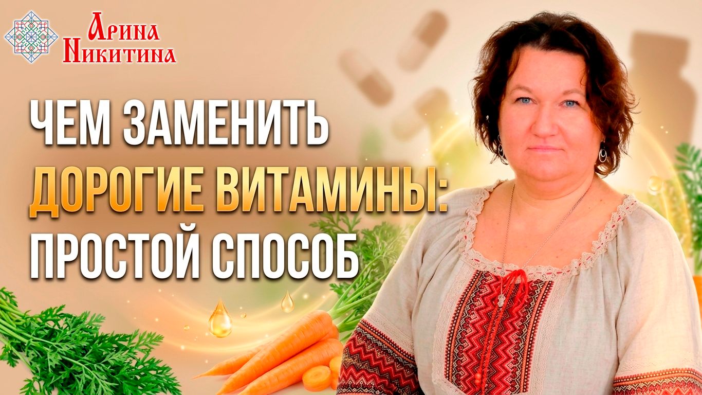 Чем заменить дорогие витамины: простой способ | Арина Никитина