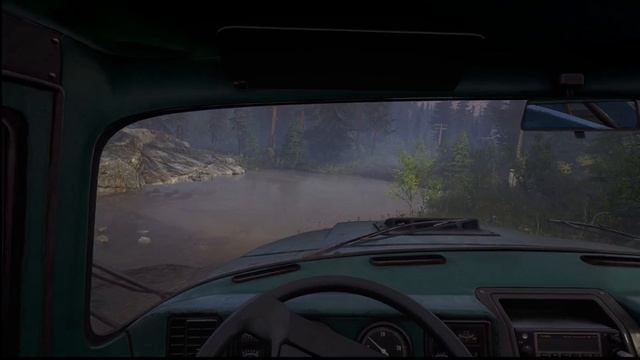 SnowRunner.Висконсин. Сложный режим,играю без модов. Руль. Logitech Driving Force GT