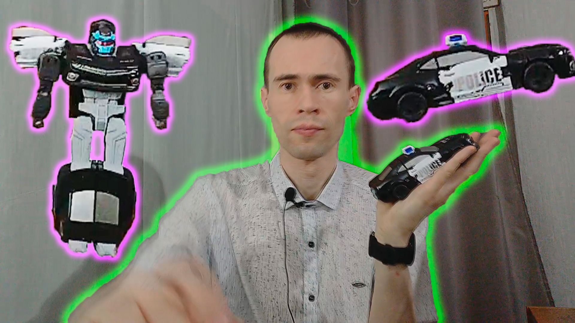 «ВАУ, НИЧЕГО СЕБЕ!» - ТРАНСФОРМЕР ПОЛИЦЕЙСКИЙ CHEVROLET CAMARO ПРЕВРАЩАЕТСЯ В РОБОТА И ОБРАТНО!