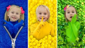 Прятки в одном цвете! - забавные истории для детей