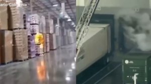 В Америке недовольный работник устроил пожар из-за того,что ему мало платили.