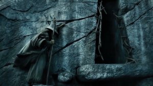 Гэндальф на гробнице короля Ангмара. Хоббит