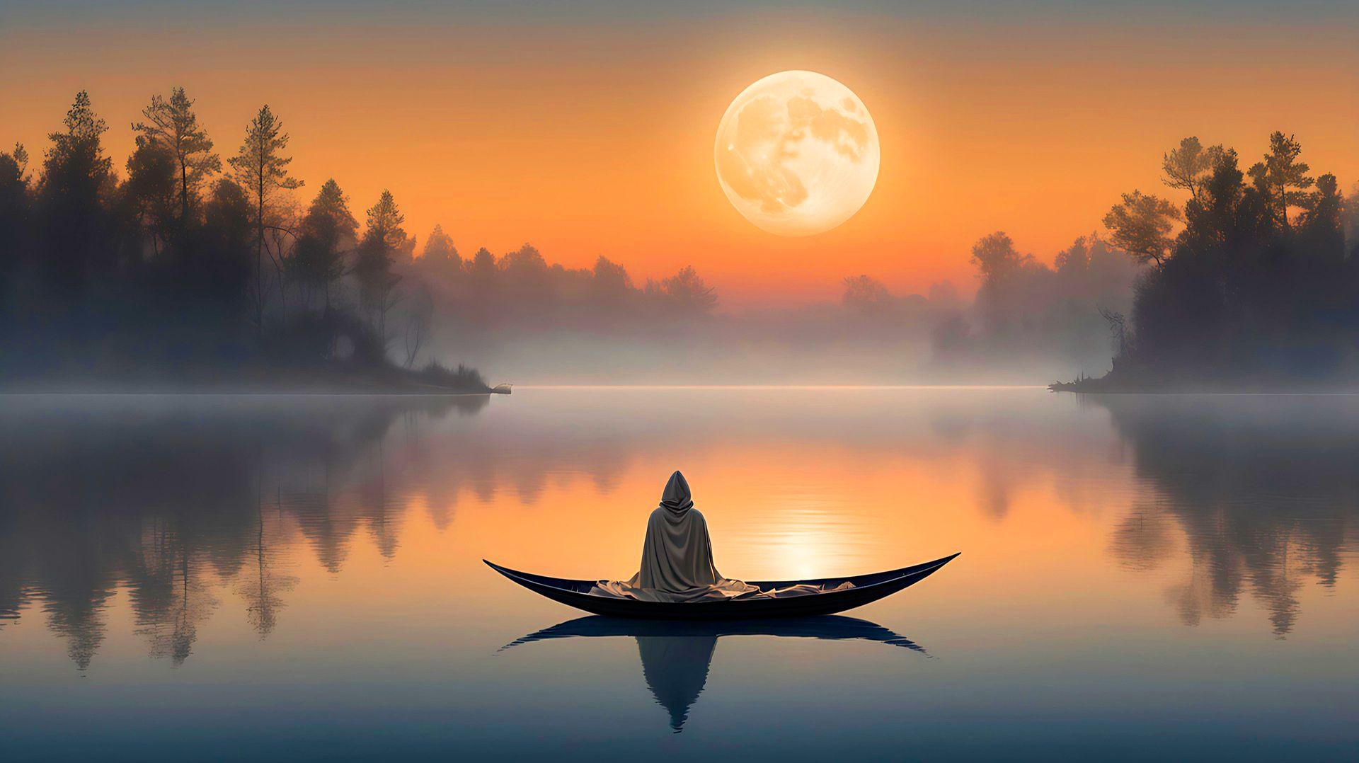 УСПОКАИВАЮЩАЯ МУЗЫКА ДЛЯ МЕДИТАЦИИ 🎵 КРАСИВАЯ РАССЛАБЛЯЮЩАЯ МУЗЫКА ДЛЯ СНА В ТУМАННОЙ ДЫМКЕ ОЗЕРА