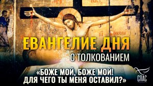 «Боже Мой, Боже Мой! для чего Ты Меня оставил?» / Евангелие дня