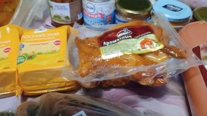 Распаковка продуктов