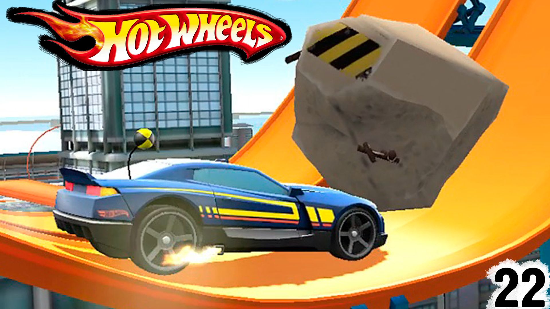Хот Вилс Рейс Офф прохождение  22 серия (машинка THE HAULINATOR) набор ГРУЗОВЫЕ Hot Wheels