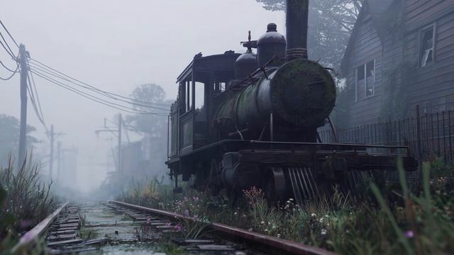 F O C U S ｜ The Forgotten Train ｜ Heavy Fog Ambience for Deep Work & Coding