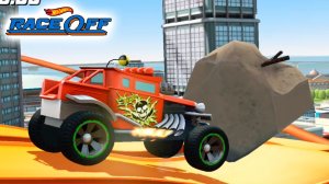 Хот Вилс Рейс Офф прохождение ЗАРЯЖЕННЫЙ ВЫЗОВ мультики 2 серия (5 машинок) - Hot Wheels Race Off.