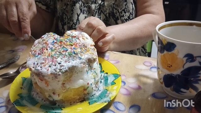 Пасхальный кулич для диабетиков.Всего 6 г.углеводов.