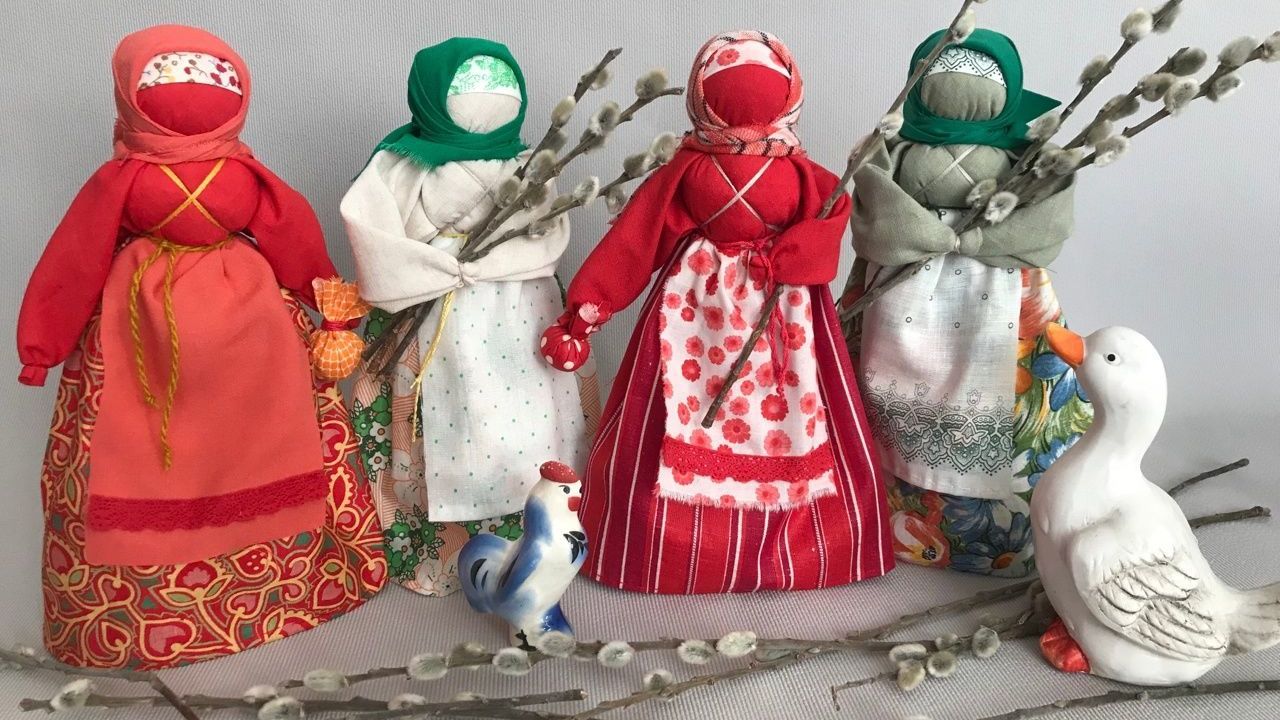 Мастер -класс кукла Пасха