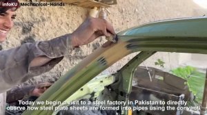 Удивительные навыки пакистанского автомеханика — ремонт сильно поврежденных автомобилей