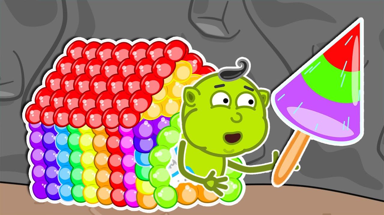 Маша и Леопольд. Домик из шариков - Мультик для детей