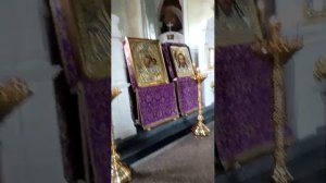 мы в Храме,служба вынос плащаницы🙏🙏🙏
