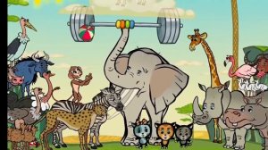 В теплых странах.Котяткины друзья.