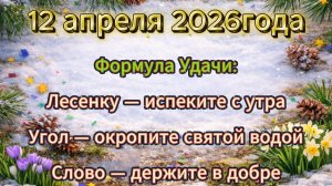 Народные приметы на 12 апреля 2026 года