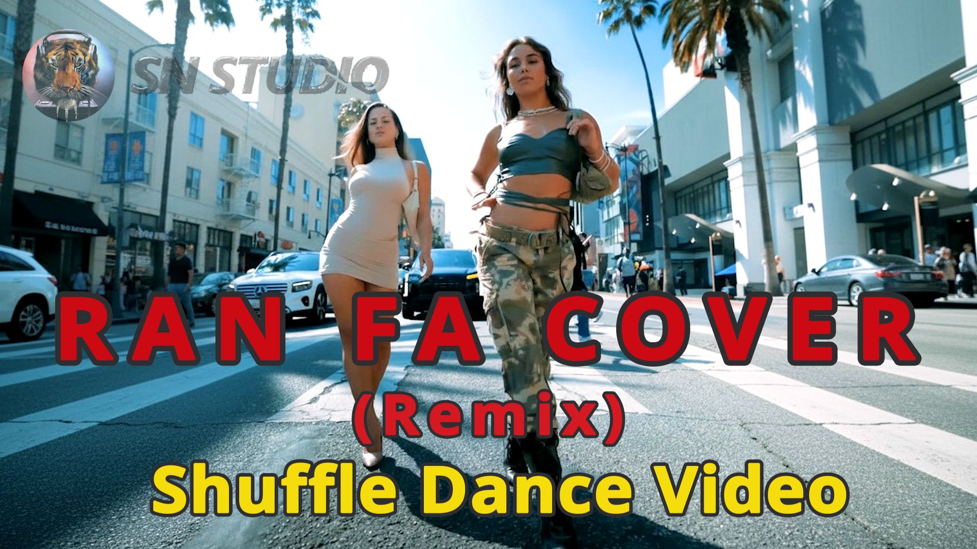 ♫ Ice Mc - Run Fa Cover (Cover) SN Studio Remix ♫ Shuffle Dance Video