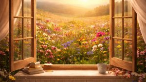 А за окном весна.