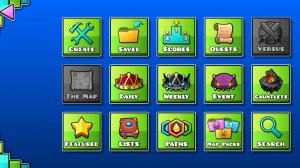 Все мои уровни которые я построил за эту неделю в ГД