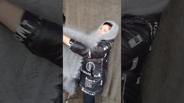 89507716355 Ажурная, ласковая красота в цвете Голубая норка.