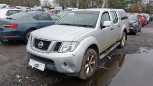 Обзор машины и проверка работы двигателя Nissan Navara (D40) 2011г. МКПП 2.5 D YD25DDTI Англия KUK15