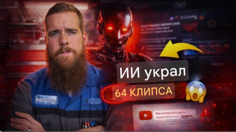 Этот «канал Subaru» на 100 % состоит из искусственного интеллекта и ПОХИТИЛ МОИ видео!
